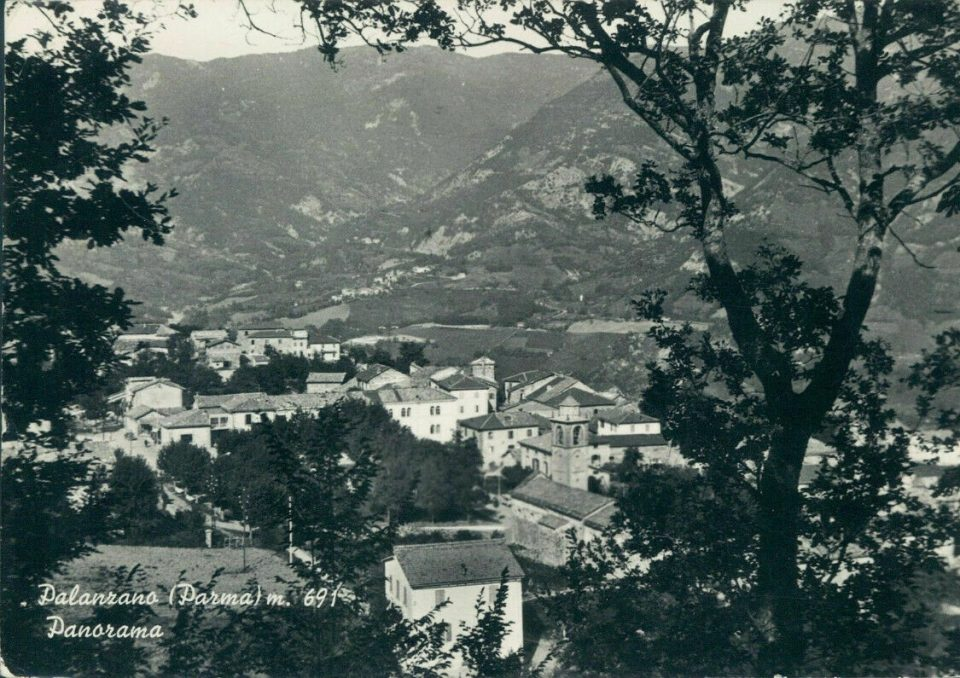 Palanzano in una cartolina degli anni '50